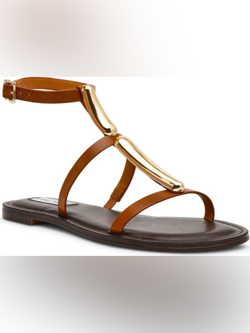 Steven Madden Alma Gladiator Sandal Gold Hardware